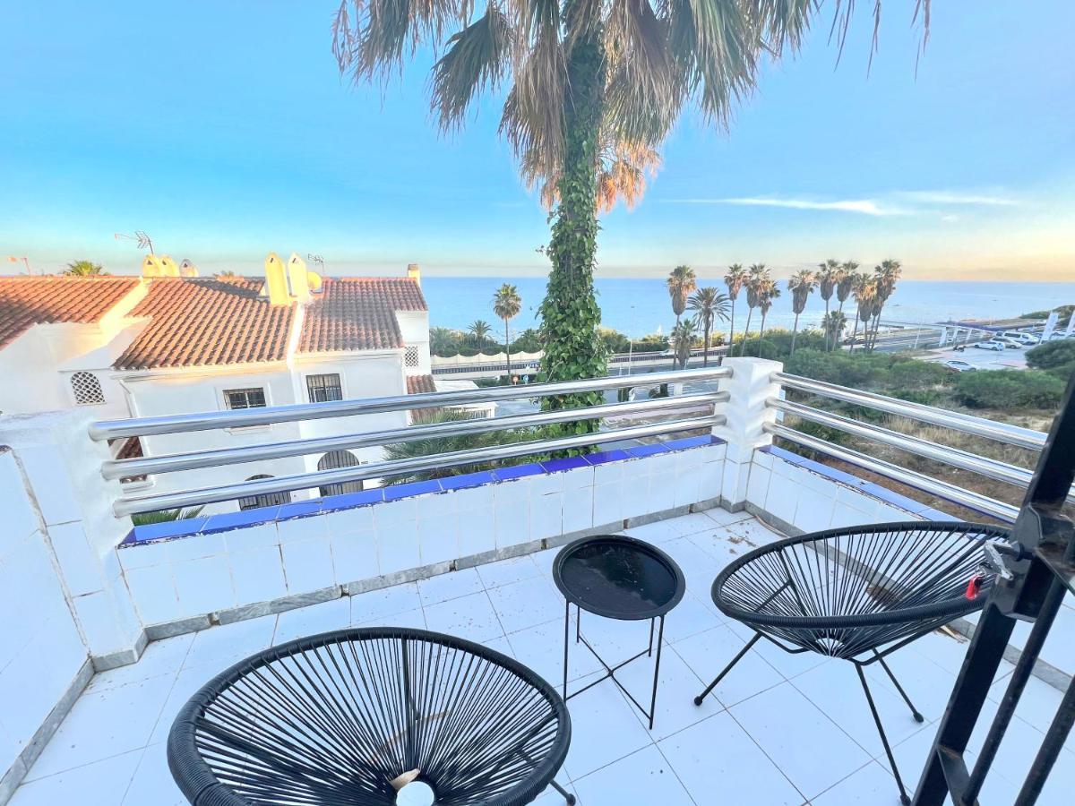 Fabulous Vacation In A 2 Bedroom Townhouse With 2 Terraces Overlooking The Sea, Suitable For 6 People 3 Swimming Pools Tennis And 200 Mts From The Sea El Faro Ngoại thất bức ảnh