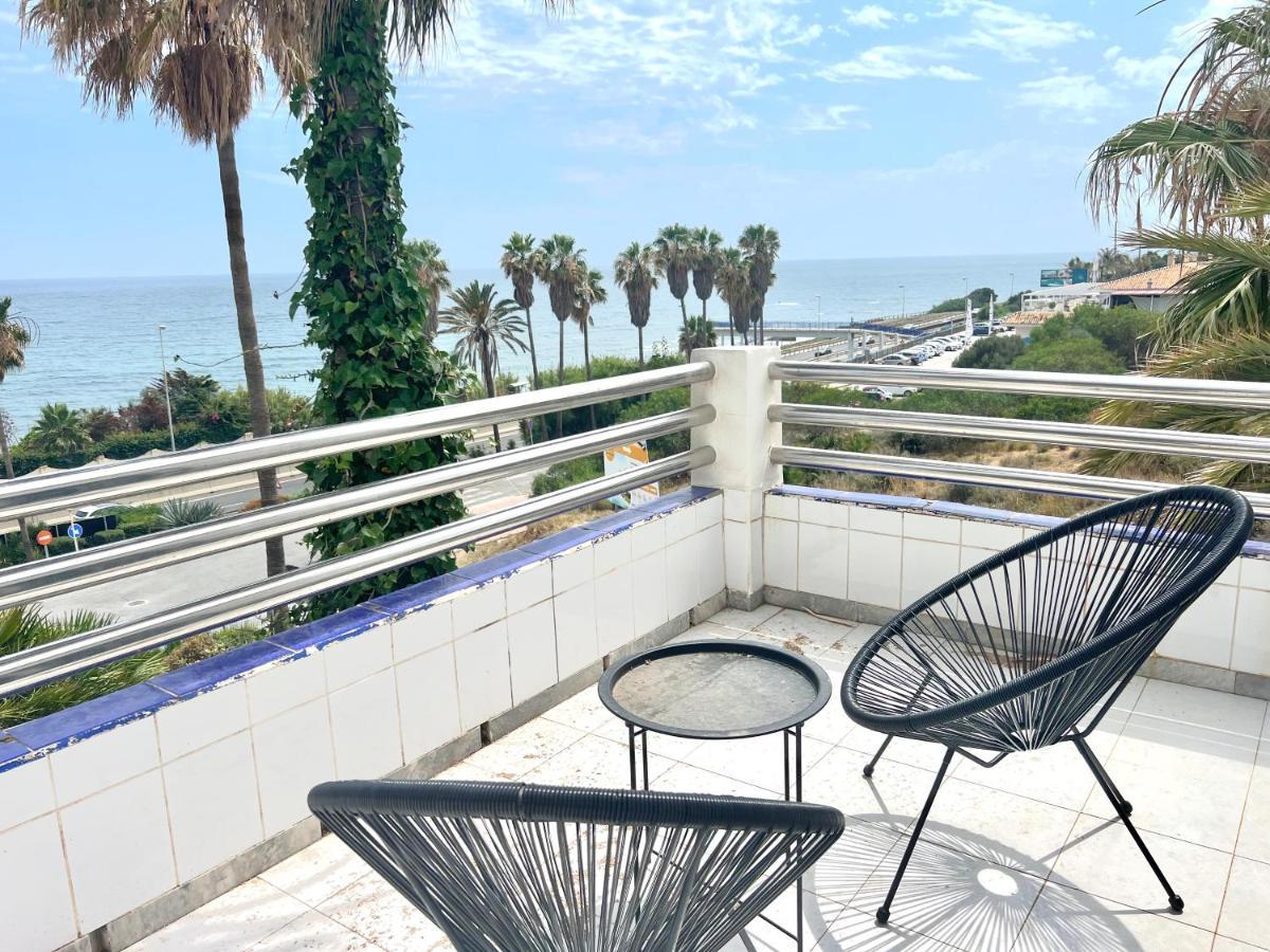 Fabulous Vacation In A 2 Bedroom Townhouse With 2 Terraces Overlooking The Sea, Suitable For 6 People 3 Swimming Pools Tennis And 200 Mts From The Sea El Faro Ngoại thất bức ảnh